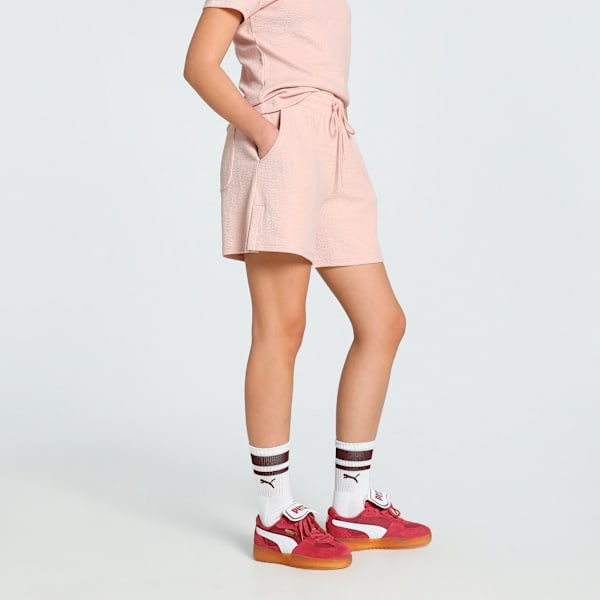 HER Women's 5" High-Waist Shorts, Rose Quartz, extralarge-IND